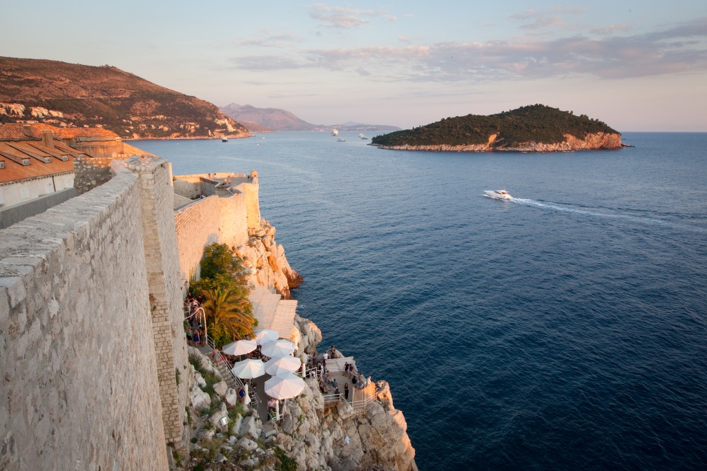 Dubrovnik's most popular bar: Cafe Buza