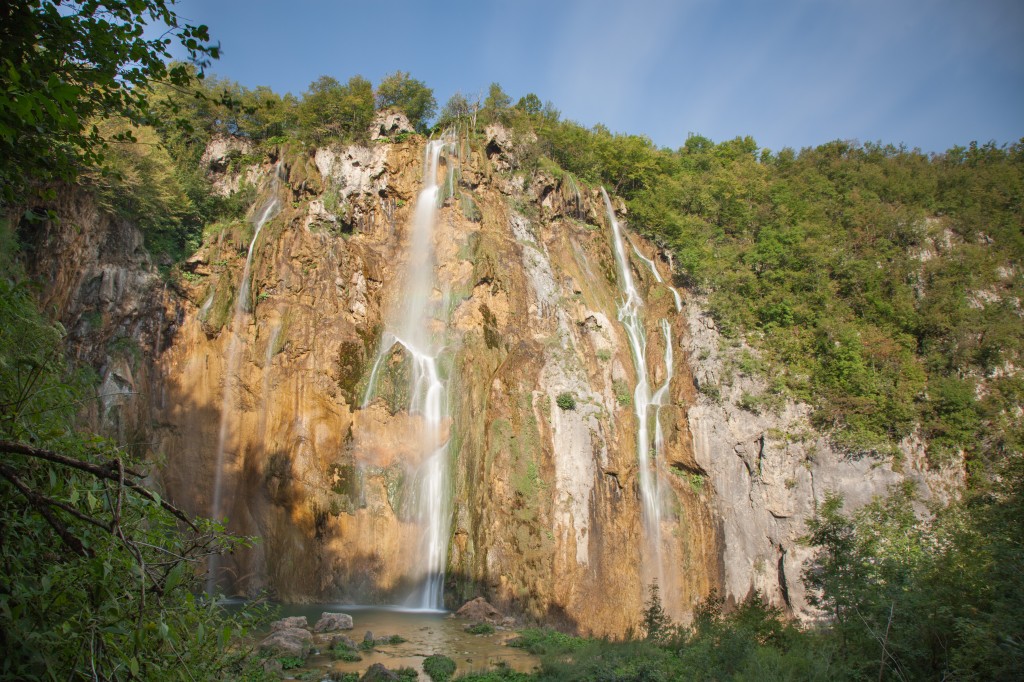 This is where my 10 stop ND filter I got for Christmas came in handy again - a 20 second exposure is daylight lets me capture the motion of the waterfalls