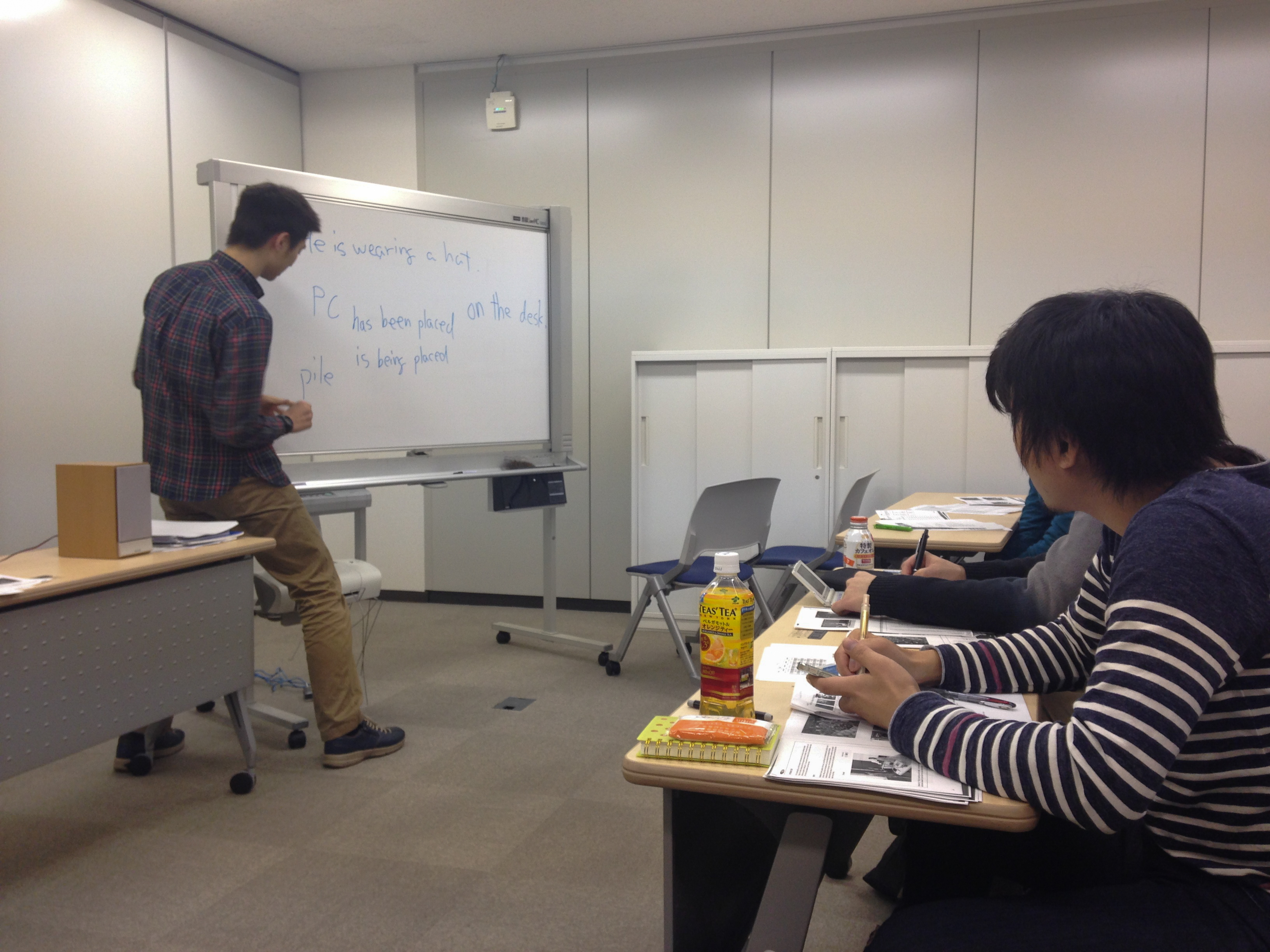 Helping teach English in Nakano